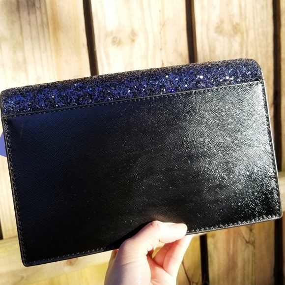 🔥LAST 1🔥NWT KATE SPADE SAFFIANO GLITTER CONVERT - Picture 7 of 12